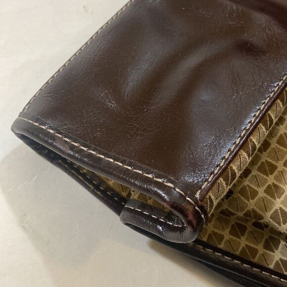 2pc NINE CO & IMAN WOMEN BAGS BROWN - Picture 15 of 16